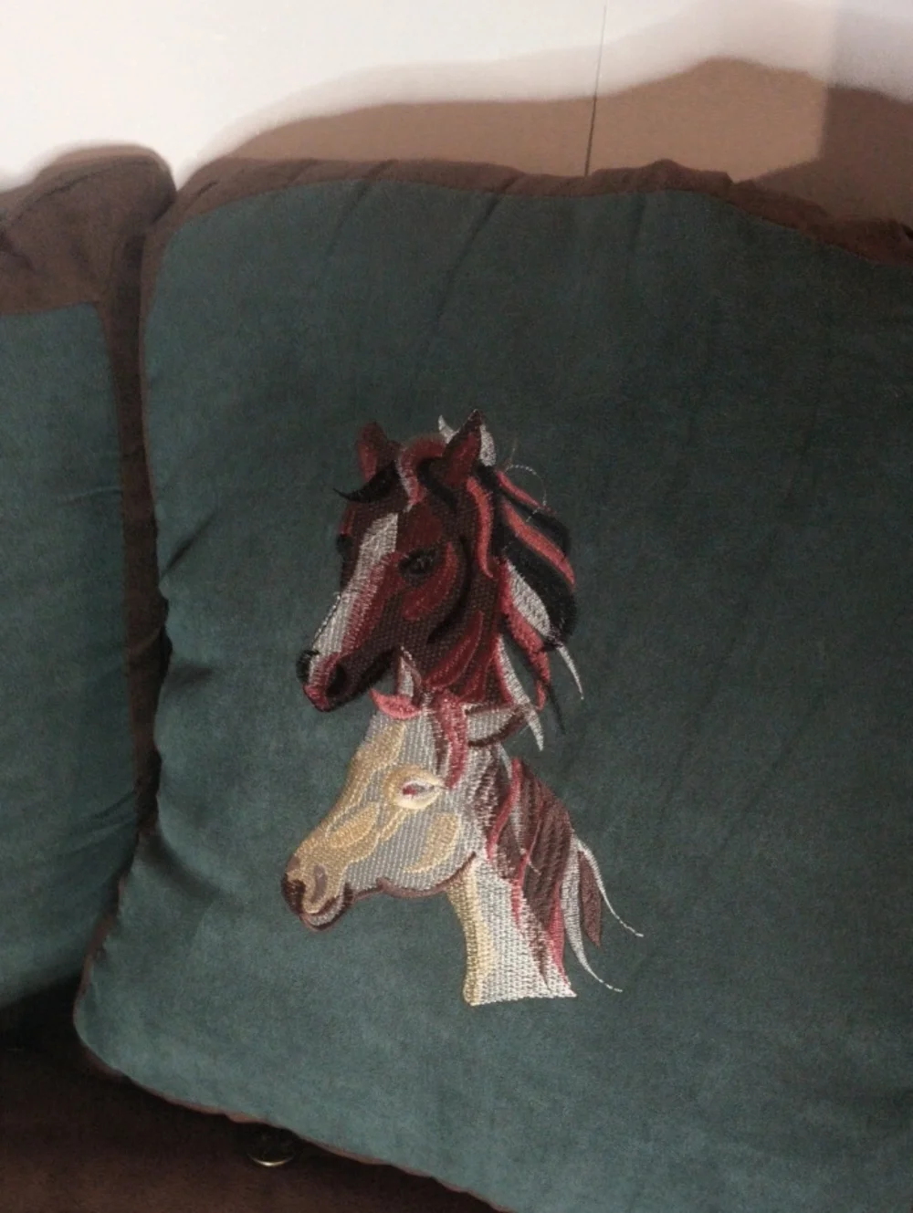 Western Linens Southwestern Horse Three Piece Pillow Set